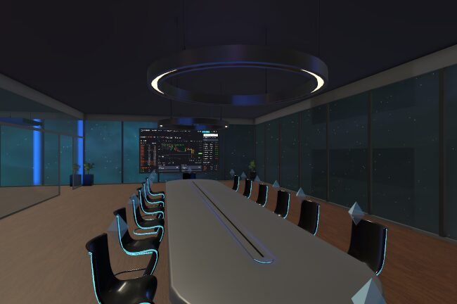 Metaverse VR Meeting Room